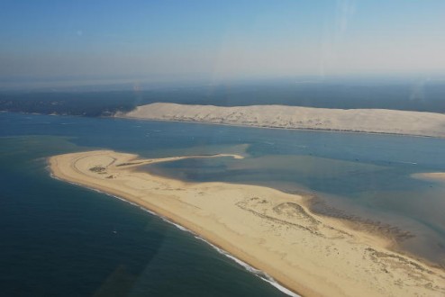 Vue aérienne de la Dune du Pyla